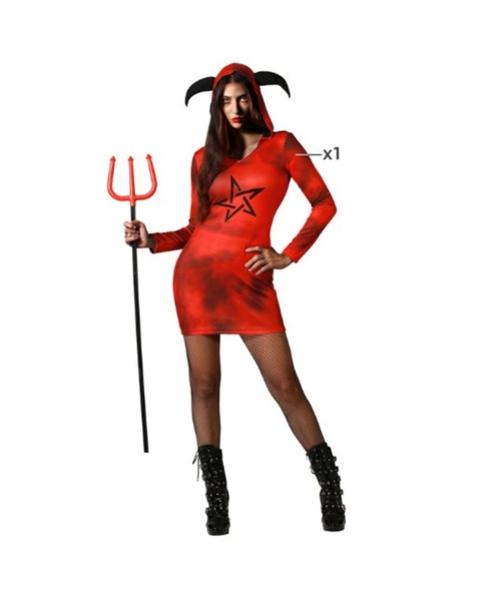 Costume per Adulti Demonio Donna XS/S Costume per Adulti Demonio Donna XS/S