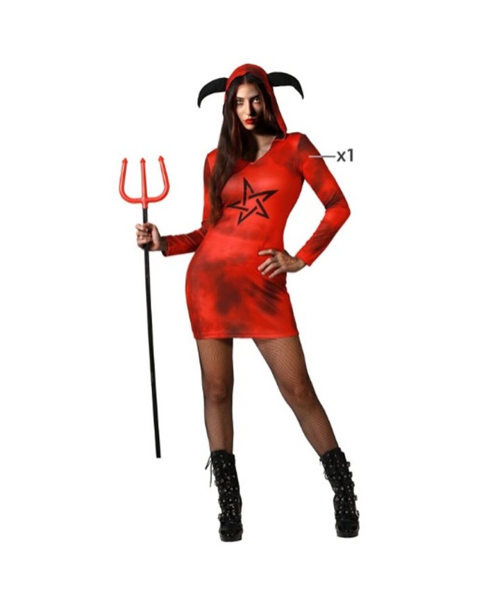 Costume per Adulti Demonio Donna XL