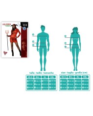 Costume per Adulti Demonio Donna M/L Costume per Adulti Demonio Donna M/L