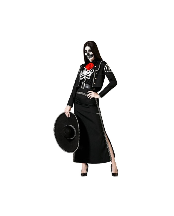 Costume per Adulti Scheletro M/L Costume per Adulti Scheletro M/L