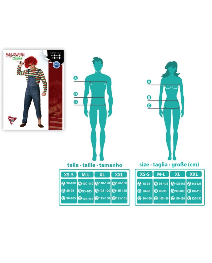 Costume per Adulti M/L Costume per Adulti M/L