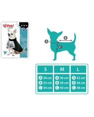 Costume per Cane Vampiro Taglia L Costume per Cane Vampiro Taglia L