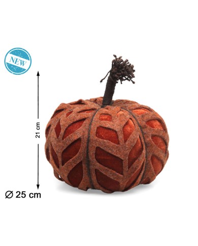 Decorazione per Halloween 25 x 21 cm Zucca
