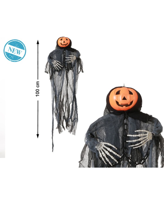 Decorazione per Halloween 100 x 54 cm Zucca