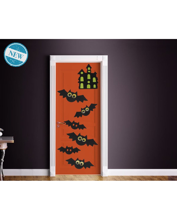 Decorazione per Halloween Pipistrello 7 Pezzi