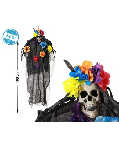 Decorazione per Halloween Messicana 100 cm