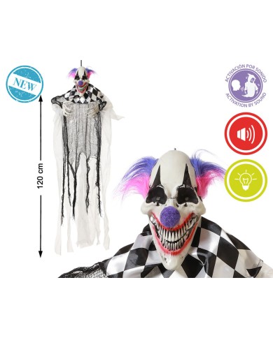 Decorazione per Halloween Pagliaccio 120 x 80 x 12 cm