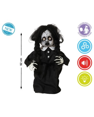 Decorazione per Halloween 70 x 10 x 92 cm Fantasma