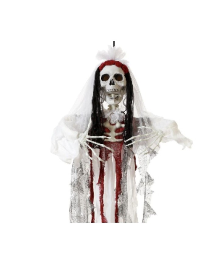 Decorazione per Halloween Sposa Cadavere Scheletro 160 x 116 cm Decorazione per Halloween Sposa Cadavere Scheletro 160 x 116 cm
