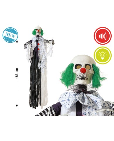 Decorazione per Halloween Pagliaccio 160 x 116 cm