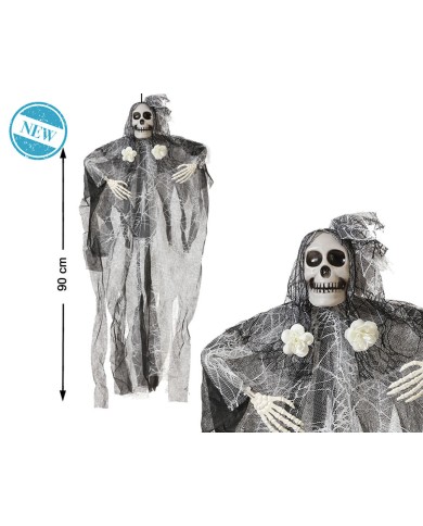 Decorazione per Halloween Scheletro 90 x 70 cm Fidanzata