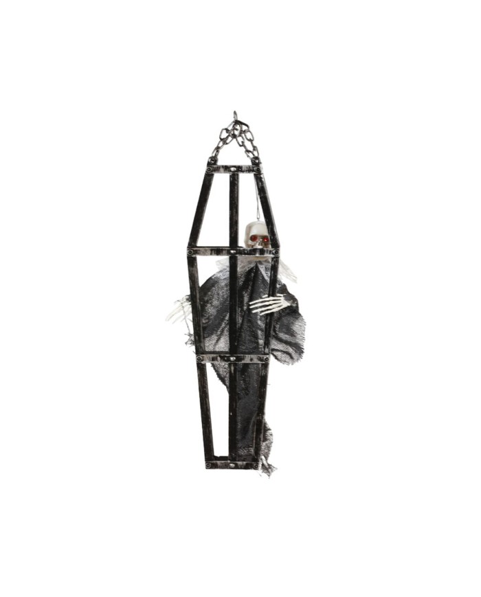 Decorazione per Halloween Scheletro 40 x 13 cm Gabbia