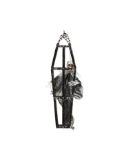 Decorazione per Halloween Scheletro 40 x 13 cm Gabbia