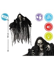 Decorazione per Halloween Scheletro 100 x 90 cm