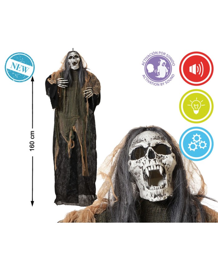 Decorazione per Halloween Scheletro 160 x 110 cm