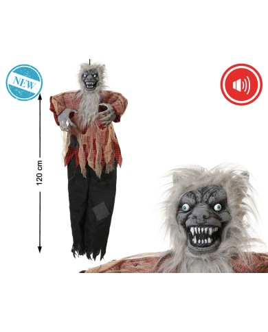 Decorazione per Halloween Lupo mannaro 120 cm