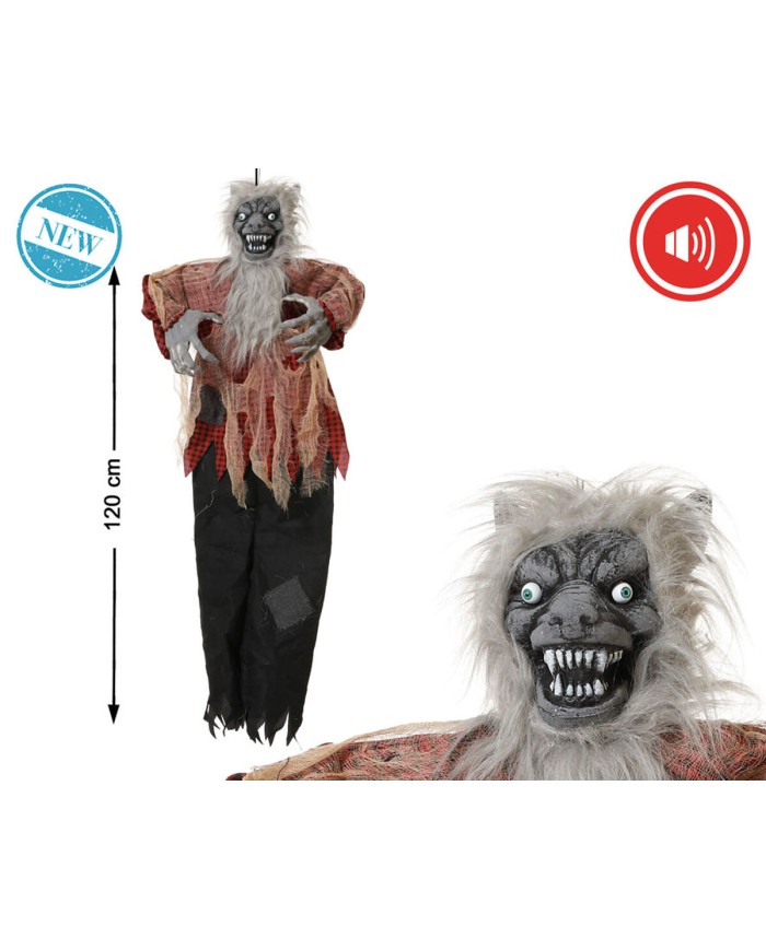 Decorazione per Halloween Lupo mannaro 120 cm