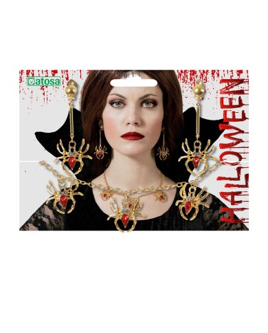 Accessori per travestimenti Dorato Ragno Accessori per travestimenti Dorato Ragno