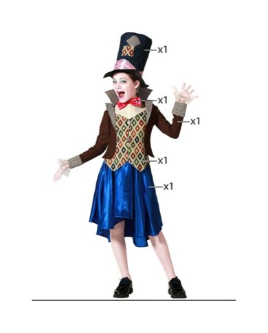 Costume per Bambini Cappellaia Matta