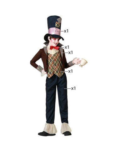 Costume per Bambini Cappellaia Matta