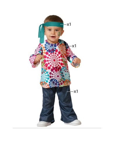 Costume per Neonati Hippie Costume per Neonati Hippie