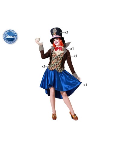 Costume per Adulti Cappellaia Matta Costume per Adulti Cappellaia Matta