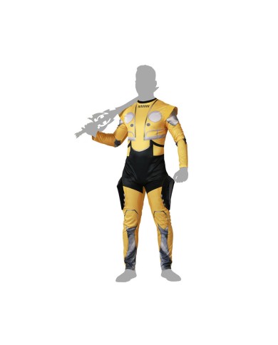 Costume per Adulti Robot Giallo (1 Pezzi) Costume per Adulti Robot Giallo (1 Pezzi)