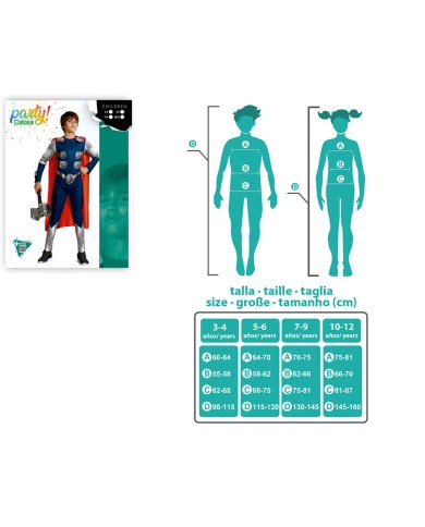 Costume per Bambini Supereroe