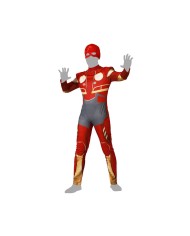 Costume per Adulti Eroe di Fumetti Rosso Costume per Adulti Eroe di Fumetti Rosso