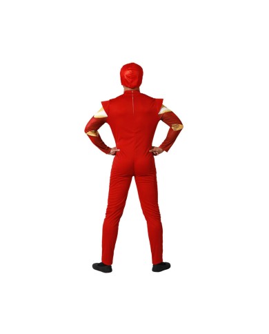 Costume per Adulti Eroe di Fumetti Rosso Costume per Adulti Eroe di Fumetti Rosso