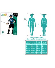 Costume per Bambini Moschettiere Azzurro