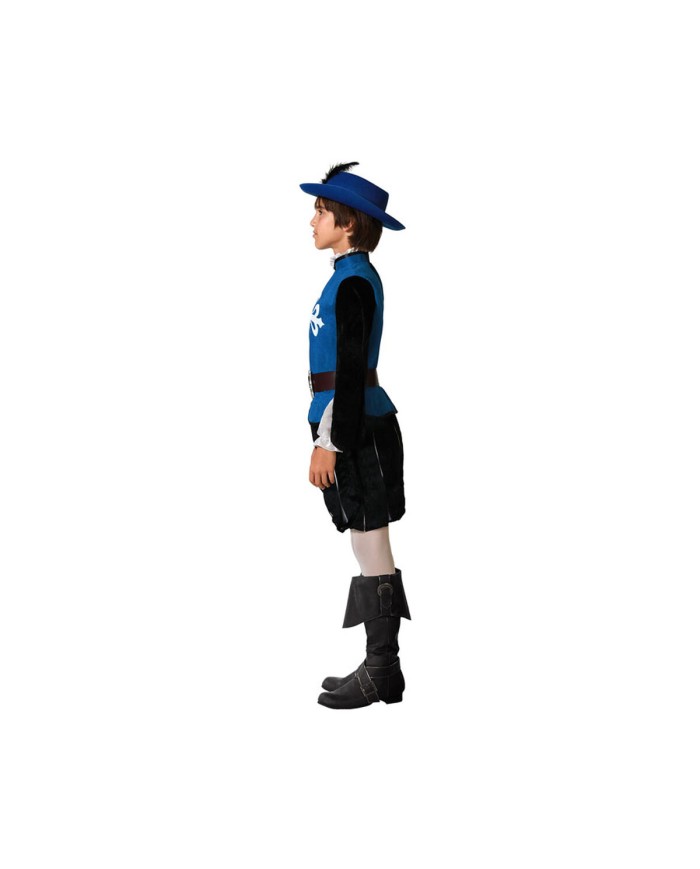 Costume per Bambini Moschettiere Azzurro