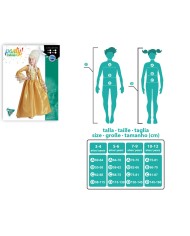 Costume per Bambini Cortigiana Dorato