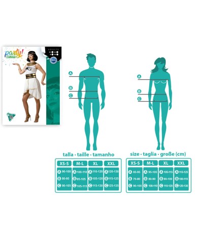 Costume per Adulti Egiziana Costume per Adulti Egiziana