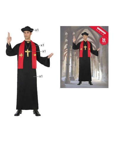 Costume per Adulti Prete Nero