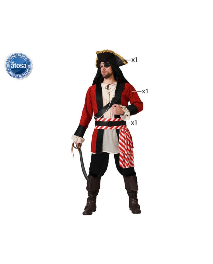 Costume per Adulti Pirata XL