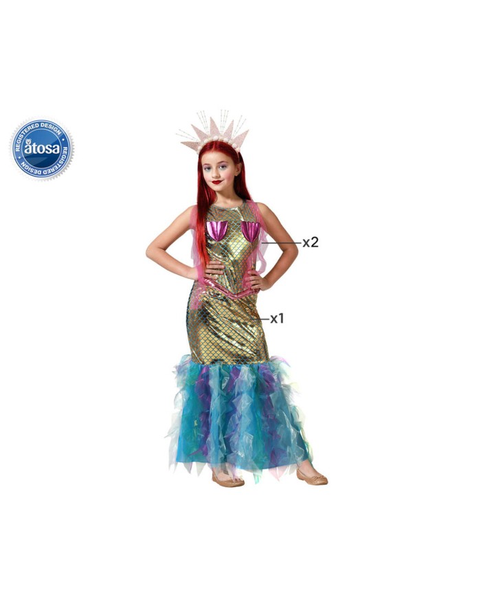 Costume per Bambini Sirena 10-12 Anni