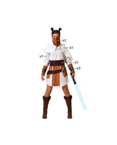 Costume per Adulti Bianco XL Costume per Adulti Bianco XL