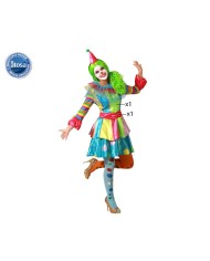 Costume per Adulti Pagliaccio Donna XS/S Costume per Adulti Pagliaccio Donna XS/S