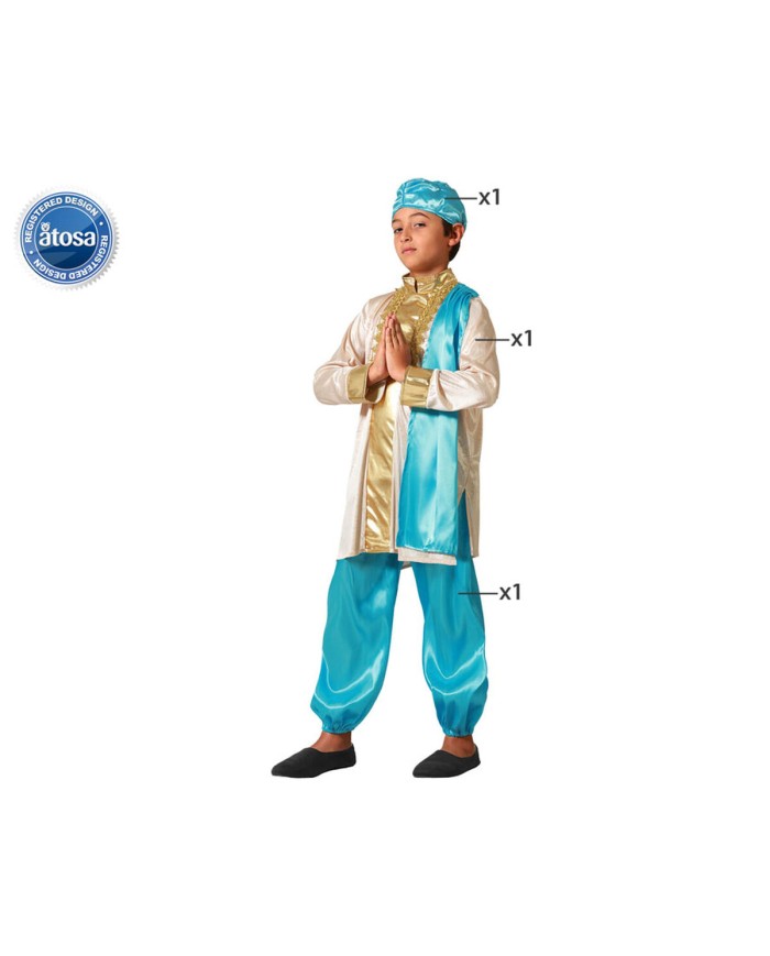 Costume per Bambini Indiano 5-6 Anni Costume per Bambini Indiano 5-6 Anni