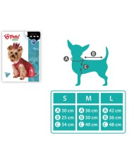 Costume per Cane Taglia S Principessa