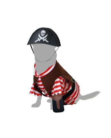 Costume per Cane Taglia M Pirata
