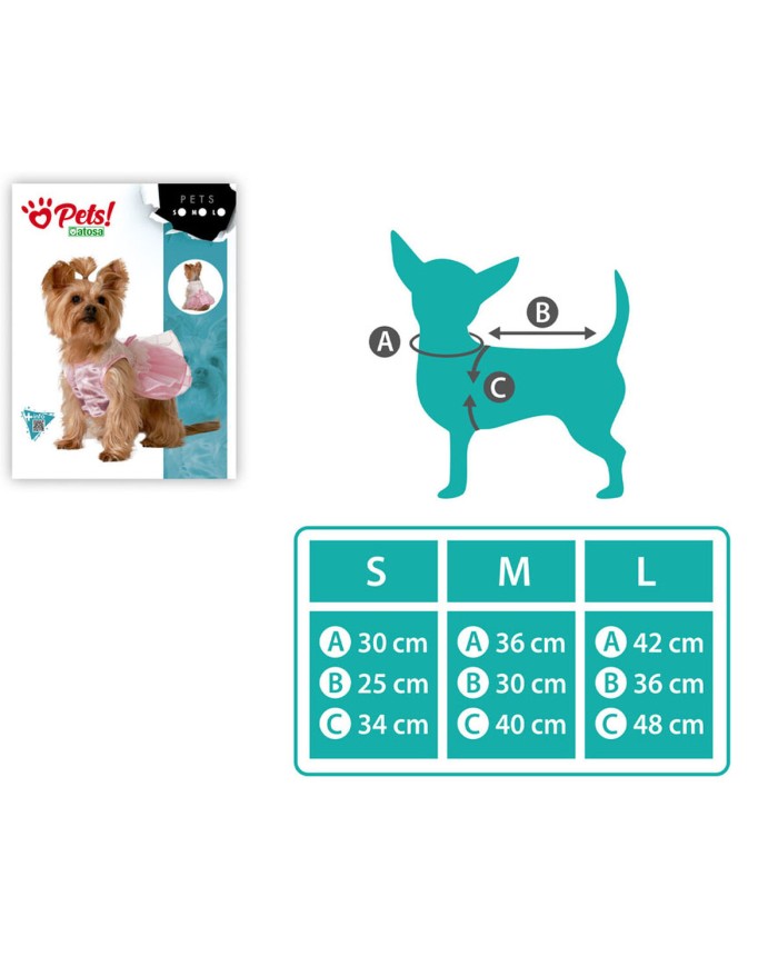 Costume per Cane Taglia L Principessa Costume per Cane Taglia L Principessa