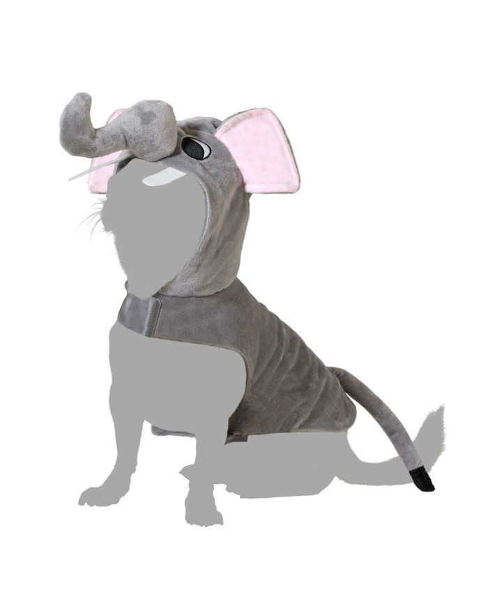 Costume per Cane Taglia L Elefante Costume per Cane Taglia L Elefante
