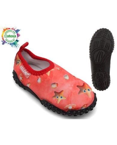 Calzari per Bambini Rosso Stella marina Calzari per Bambini Rosso Stella marina