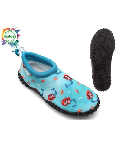 Calzari per Bambini Azzurro Sirena