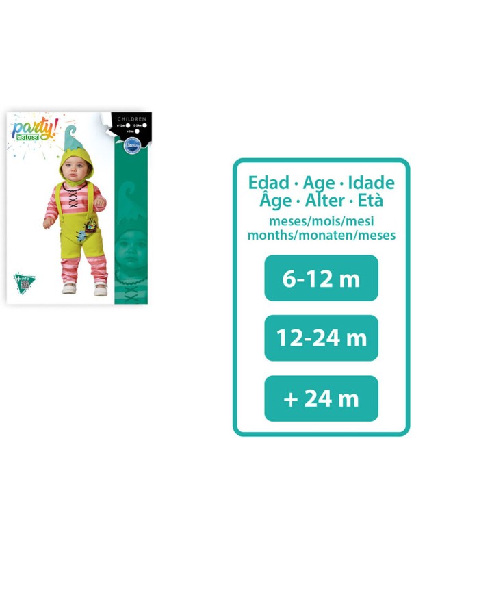 Costume per Neonati Folletto Neonato (2 Pezzi) Costume per Neonati Folletto Neonato (2 Pezzi)