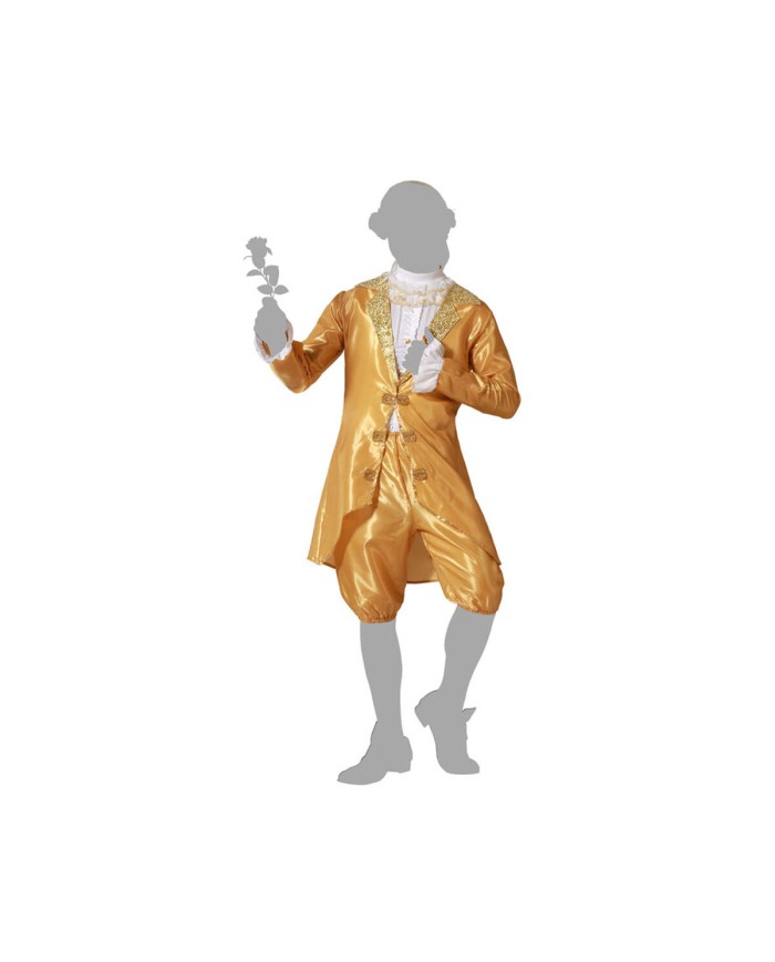 Costume per Adulti Dorato Cortigiano