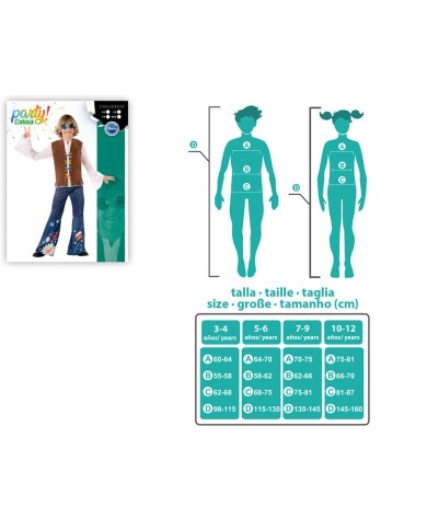 Costume per Bambini Marrone (2 Pezzi)