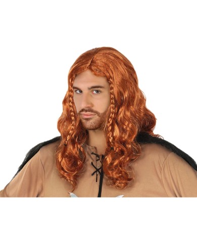 Parrucca Marrone Vichingo